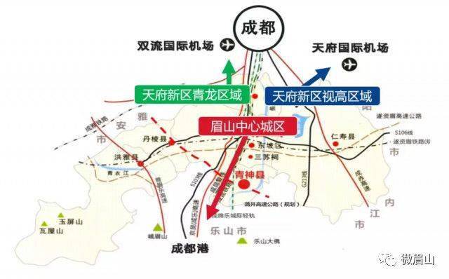 高铁每天往返80趟距天府国际机场40公里距成都双流国际机场47公里11条