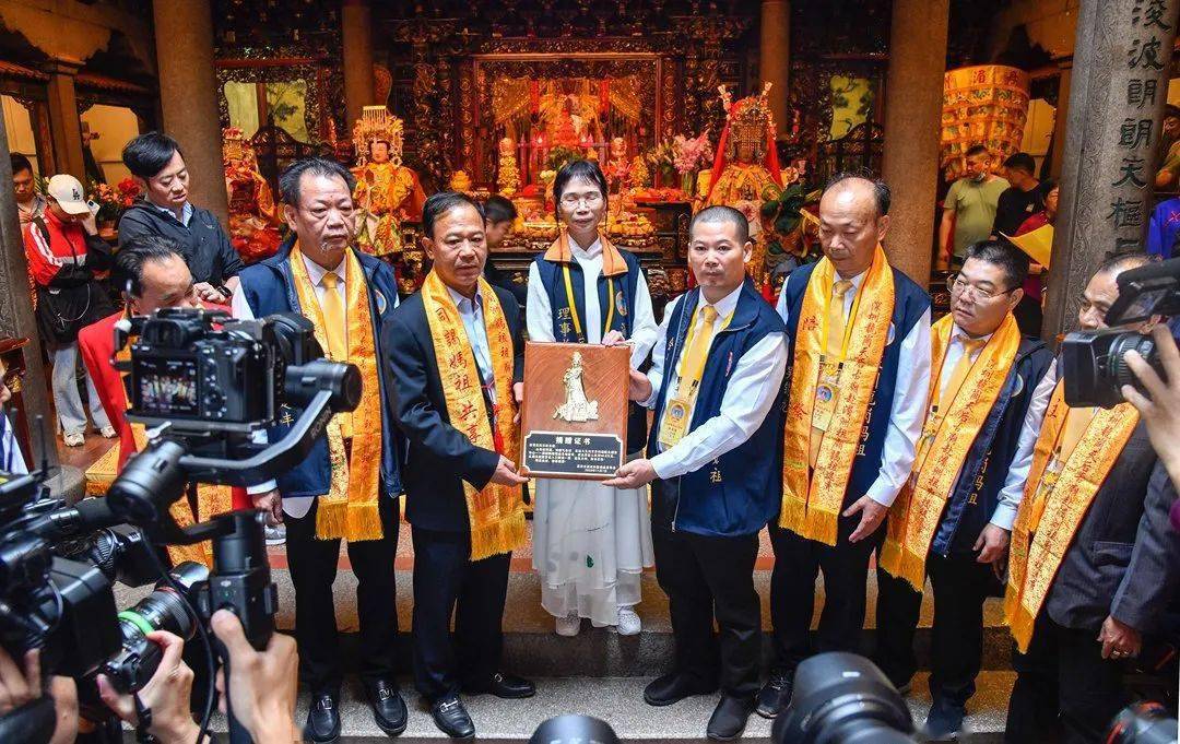 雙十紀念年深圳龍崗天后古廟赴祖廟謁祖進香