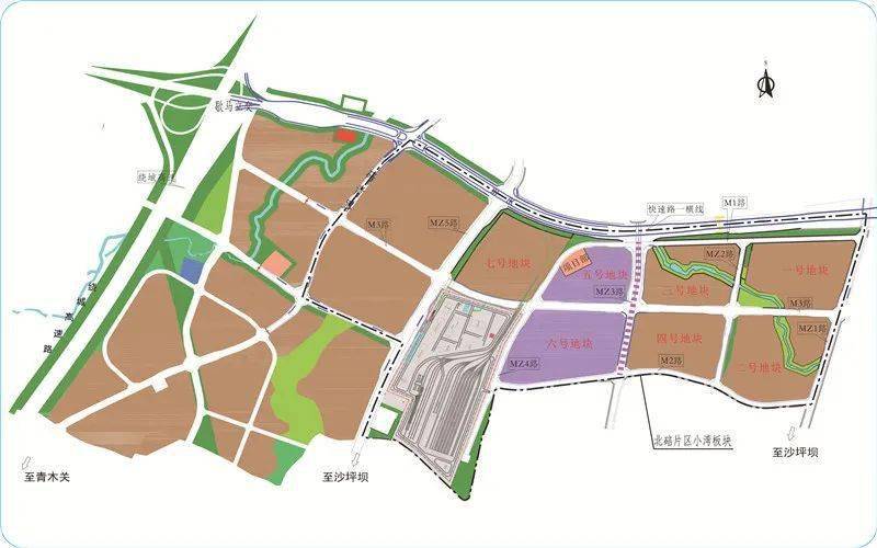 歇马高新区规划图图片