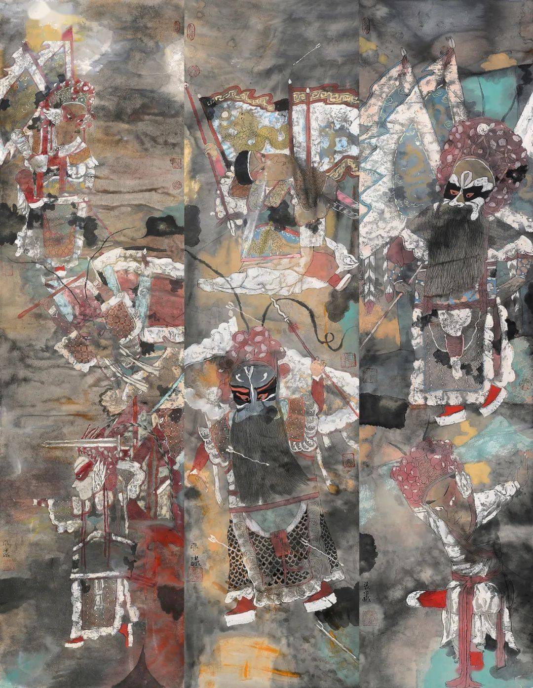 澄怀观道张津诚师生展润物无声唐晓丽中国画展明日在十笏园开幕