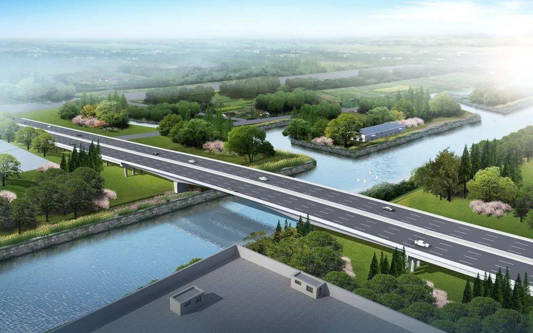 起于g525终于嘉南公路海盐这条路要建了效果图先睹为快