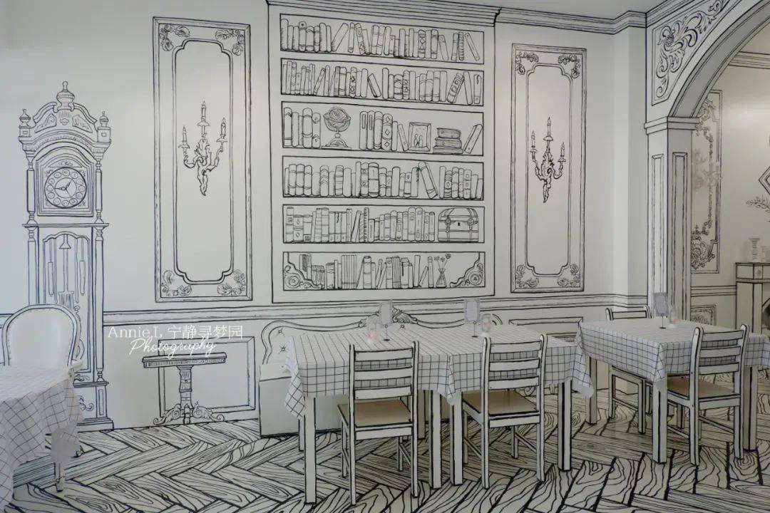 意餐走进二次元手绘画餐厅myflat