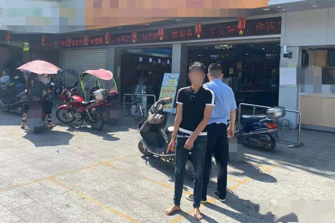 全是偷车贼普宁警方4天抓7人追回5辆车