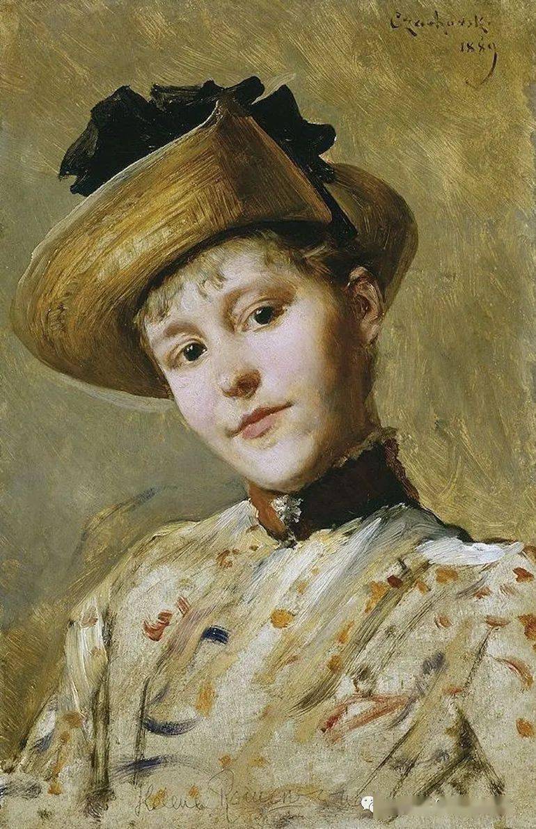 一位传世营造奢华和优雅氛围的大师 —— 旅居德国波兰学术流派画家