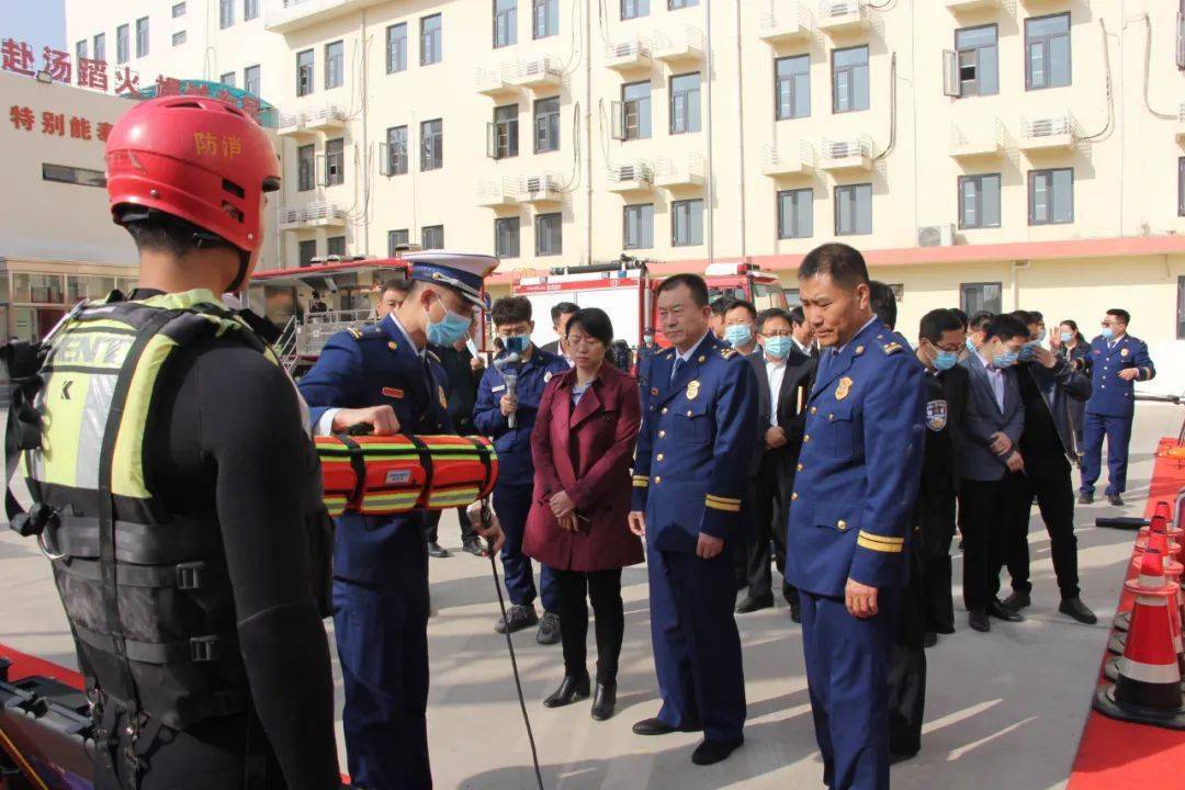 武清区隆重举行119消防宣传月启动仪式