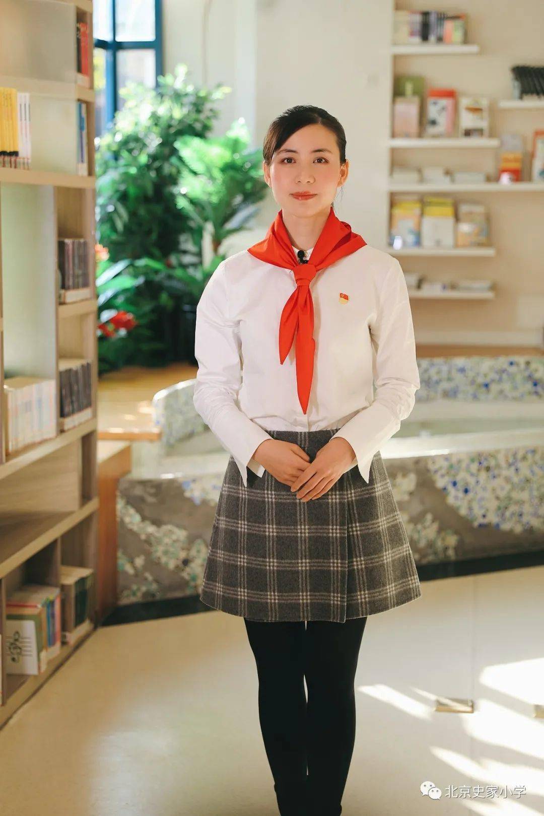 史家小学大队辅导员冯思瑜老师在全国少工委"红领巾爱学习"第一季第七