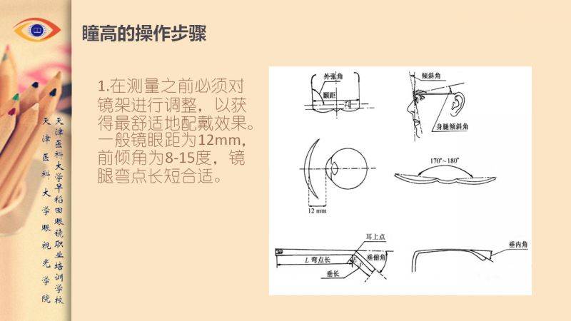天津医科大瞳高的测量方法