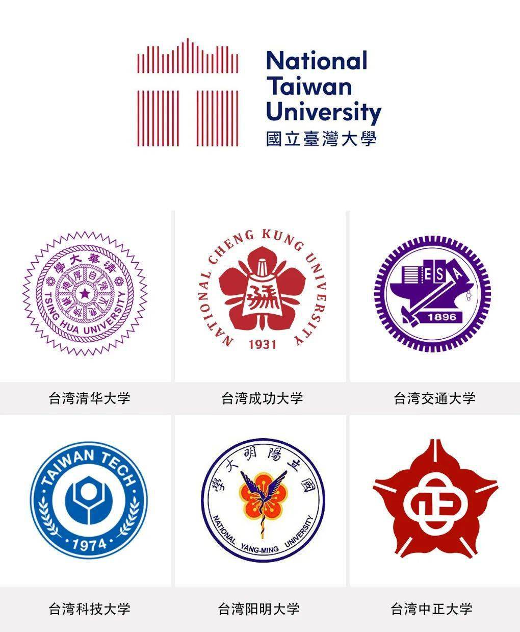 台湾大学新logo公布,由21条线构成!_傅钟