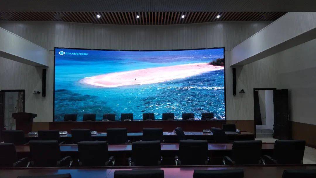 会议室/会议厅案例大盘点(一)_显示屏