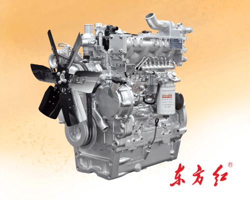 青岛展会我们来了东方红柴油机全系国四配置亮相这款产品已成为重拖动