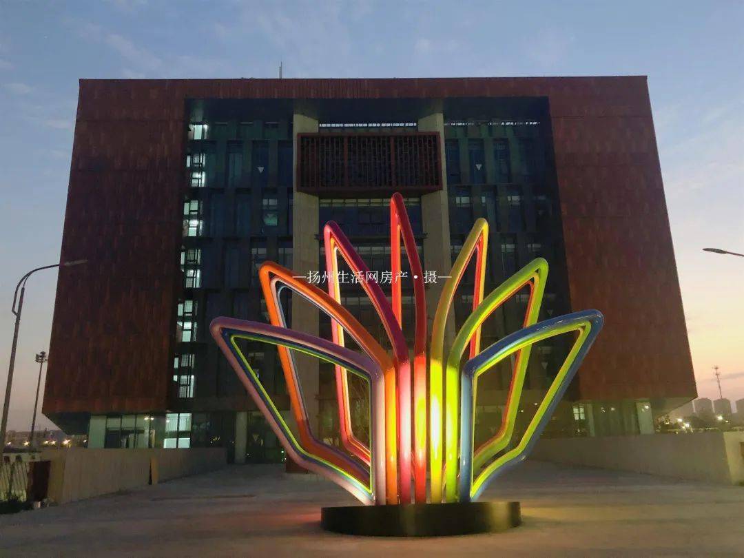 据传邗中要整体搬迁入学?扬州西一新建学校即将投用!内景曝光!