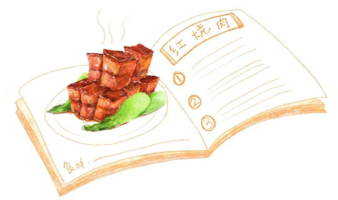 东坡肉超级简笔画图片