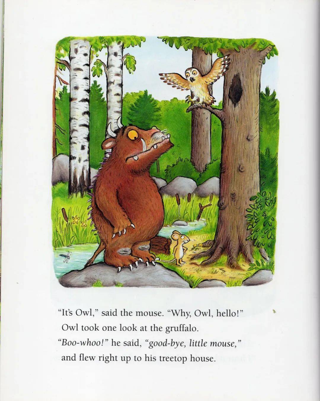 小禾苗绘悦读英文绘本童话系列26thegruffalo