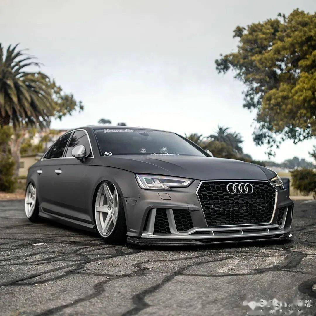 最酷战斗灰奥迪a4b9升级改装案例