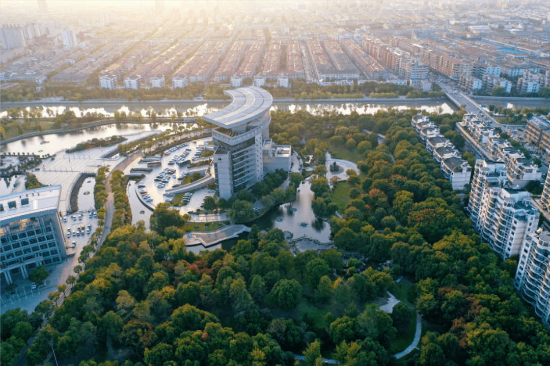 這就是織裡讓森林走進城市讓城市擁抱森林