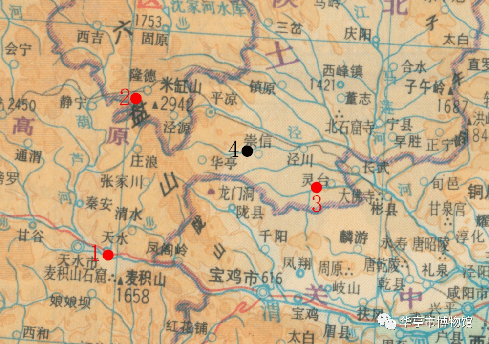 陇山地图图片