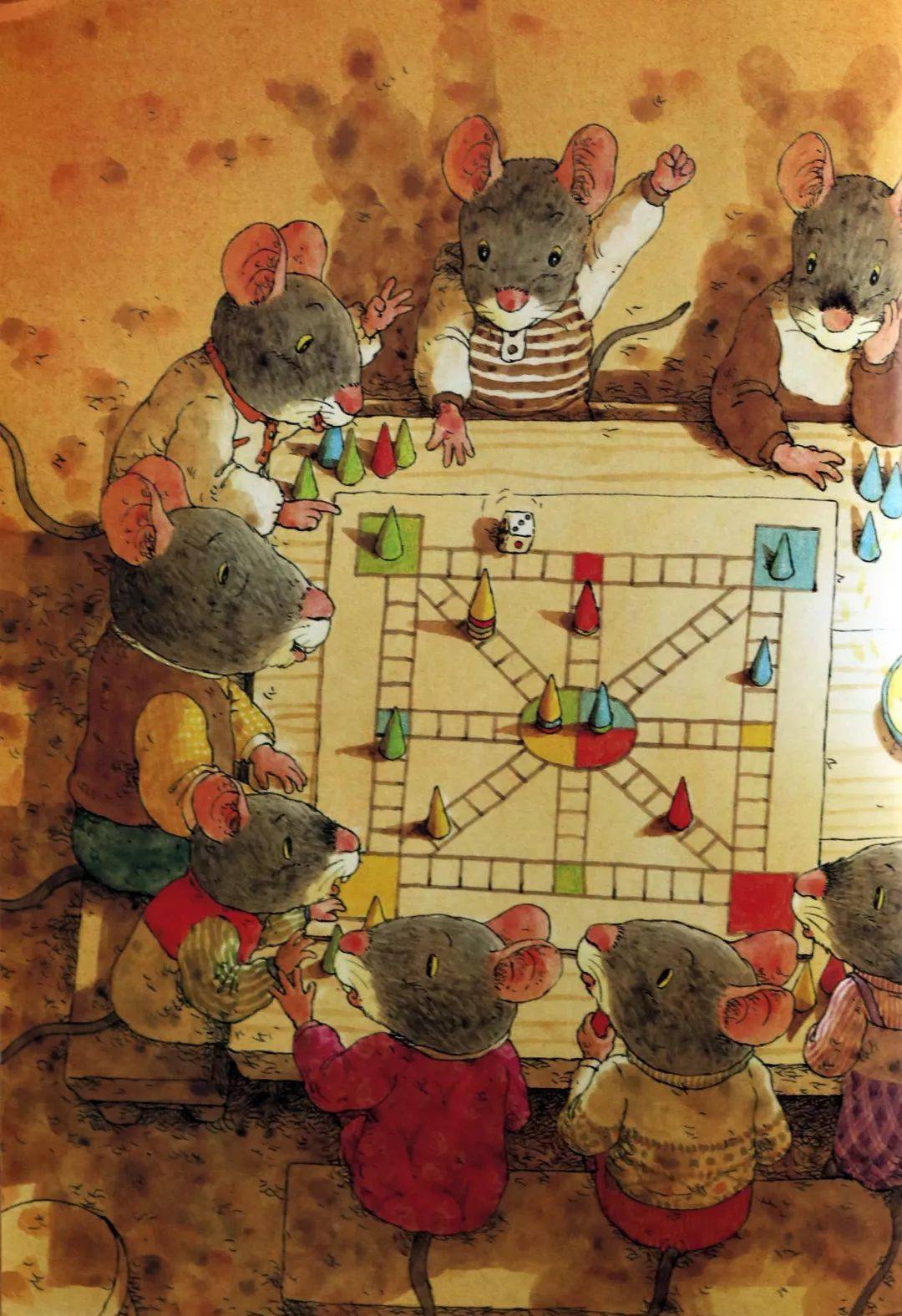 睡前小故事14只老鼠过冬天