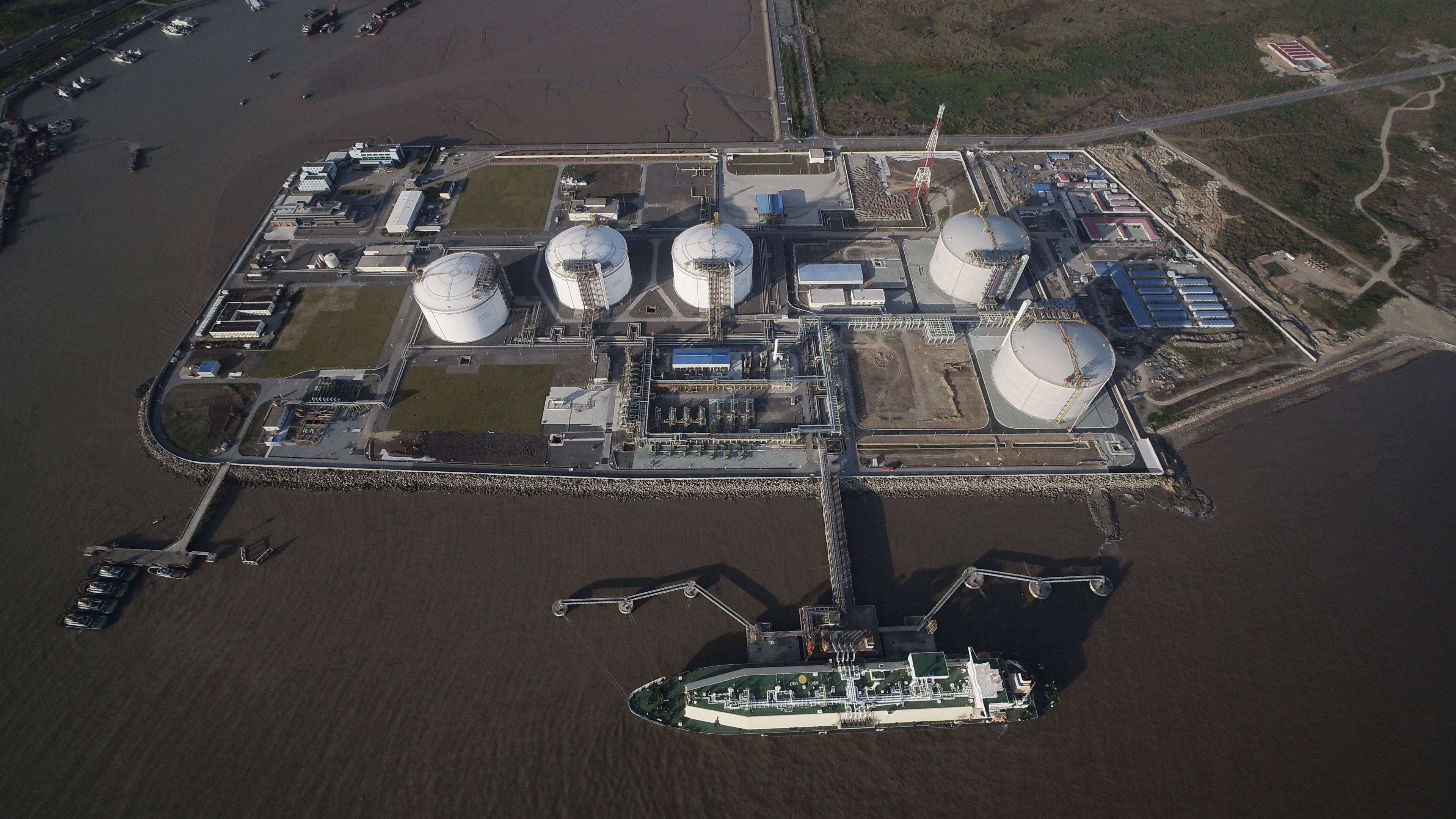 洋山lng接收站扩容80%,全力保障上海今冬明春用气高峰