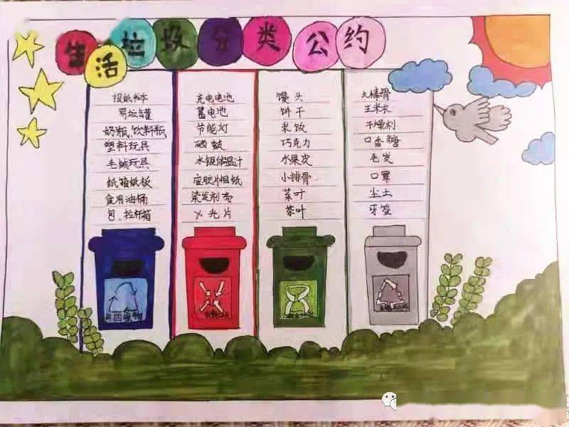 小学生环保公约图片