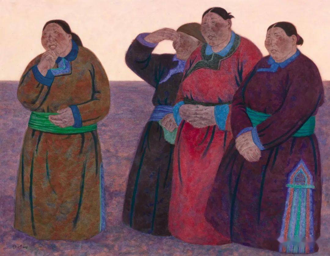 右玉系列之大风景-河南省-115cm×115cm-2020涂蓉蓉-介入-江苏省-140