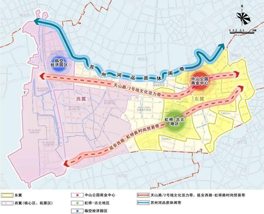 上海市长宁区地图明细图片