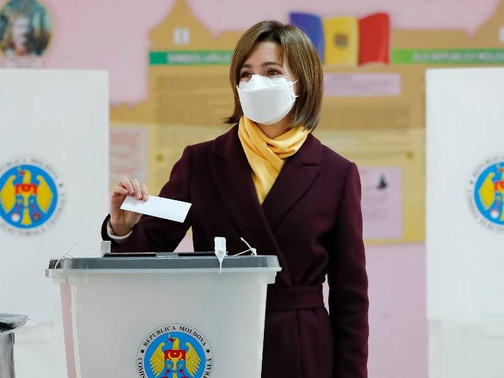 初步结果显示前总理桑杜在摩尔多瓦总统选举中获胜