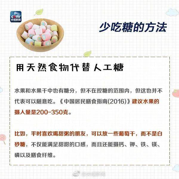 看过来,几招教您减少糖摄入