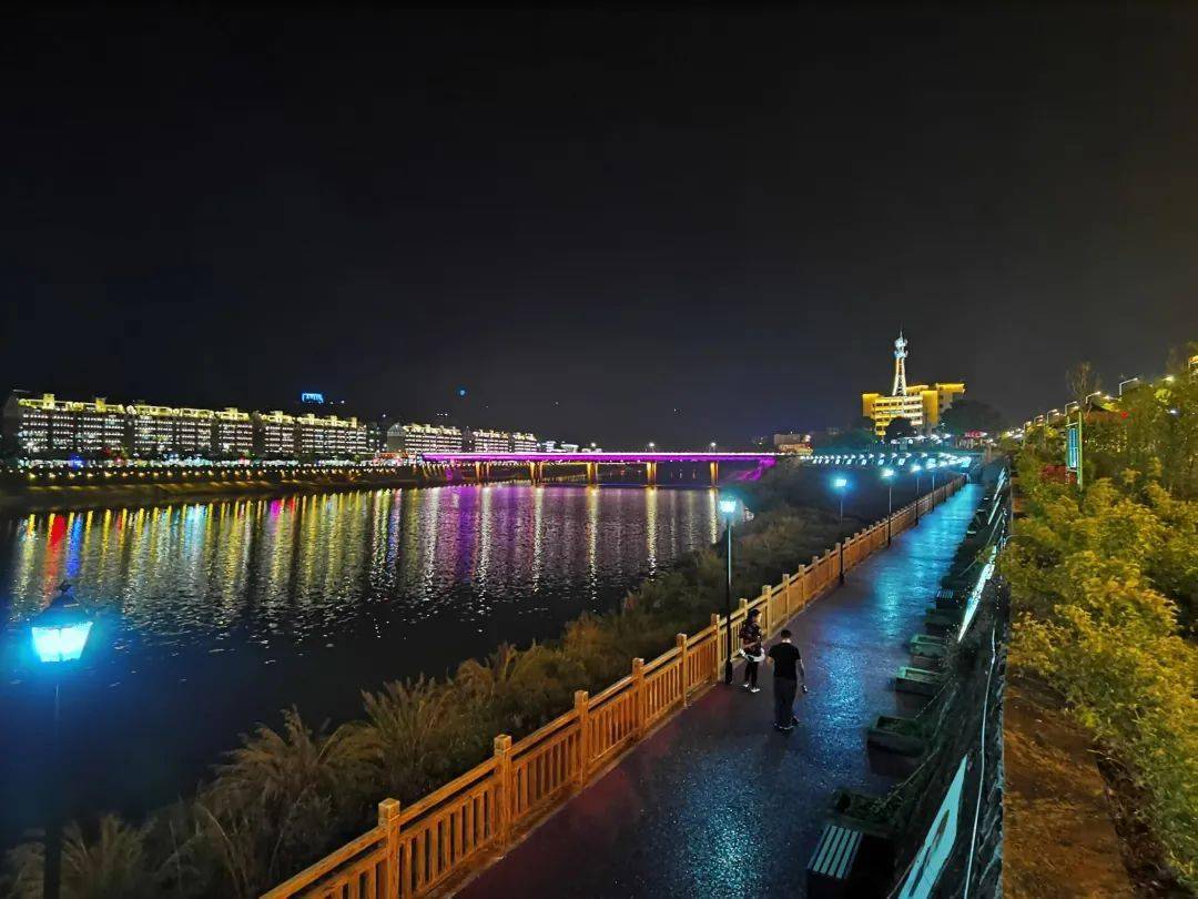创城攻坚战夜景华安邂逅不一样的山城之美