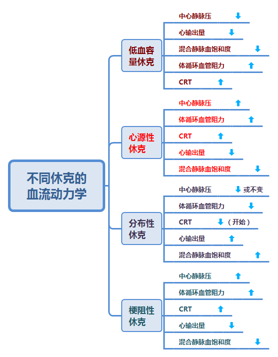 【思維導圖】各種休克與血管活性藥物的使用