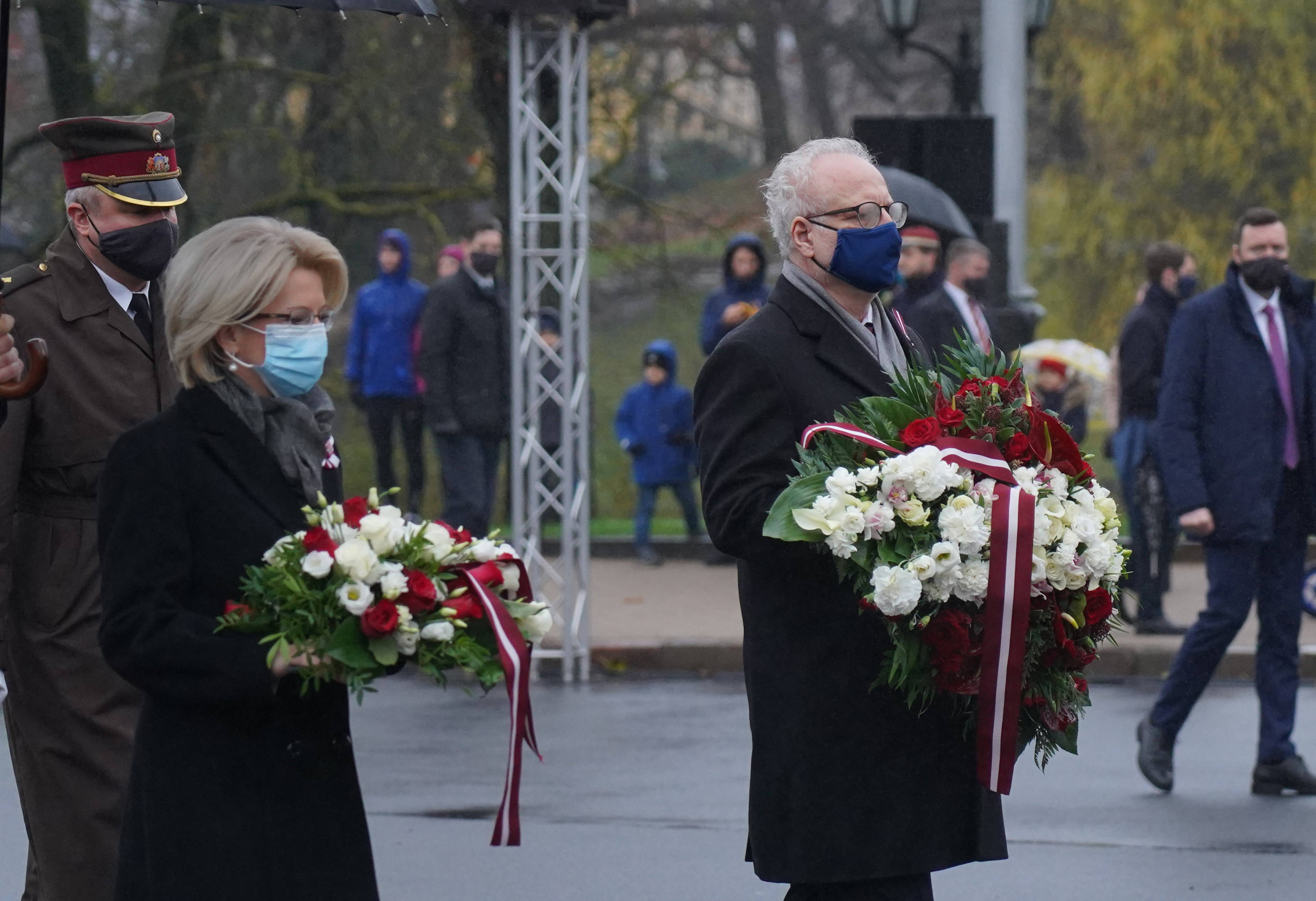 拉脱维亚庆祝独立102周年