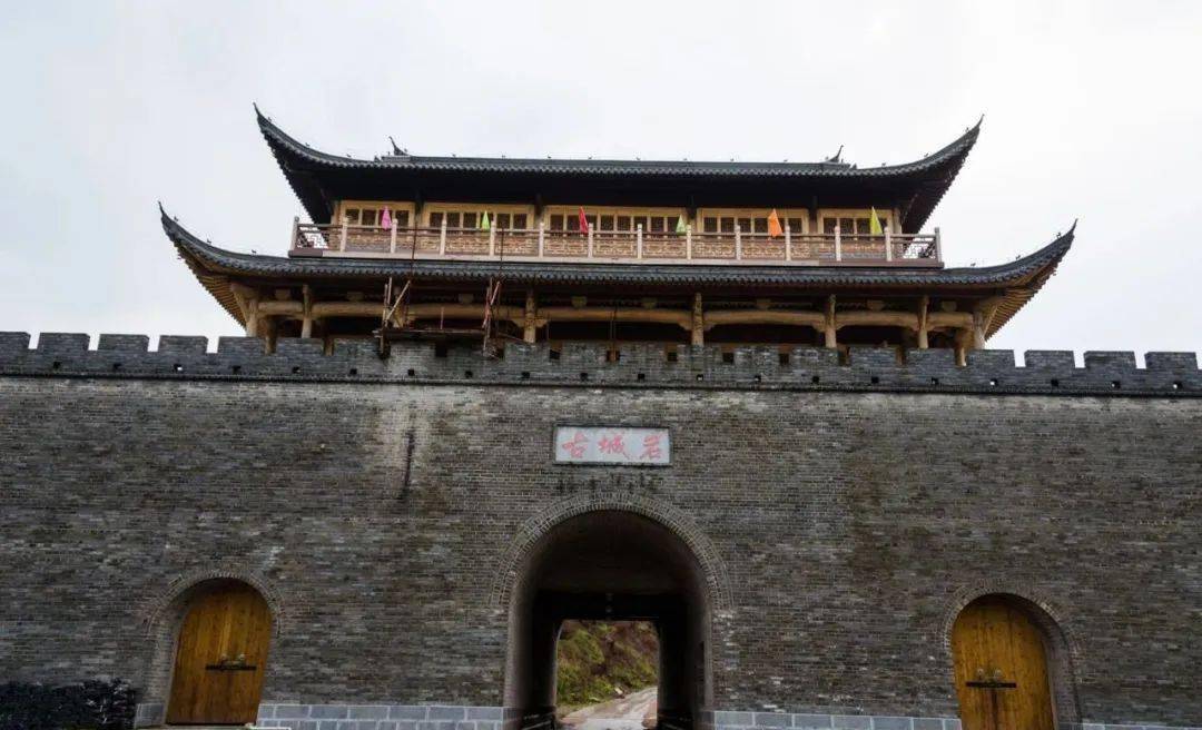 徽州古城与渔梁坝