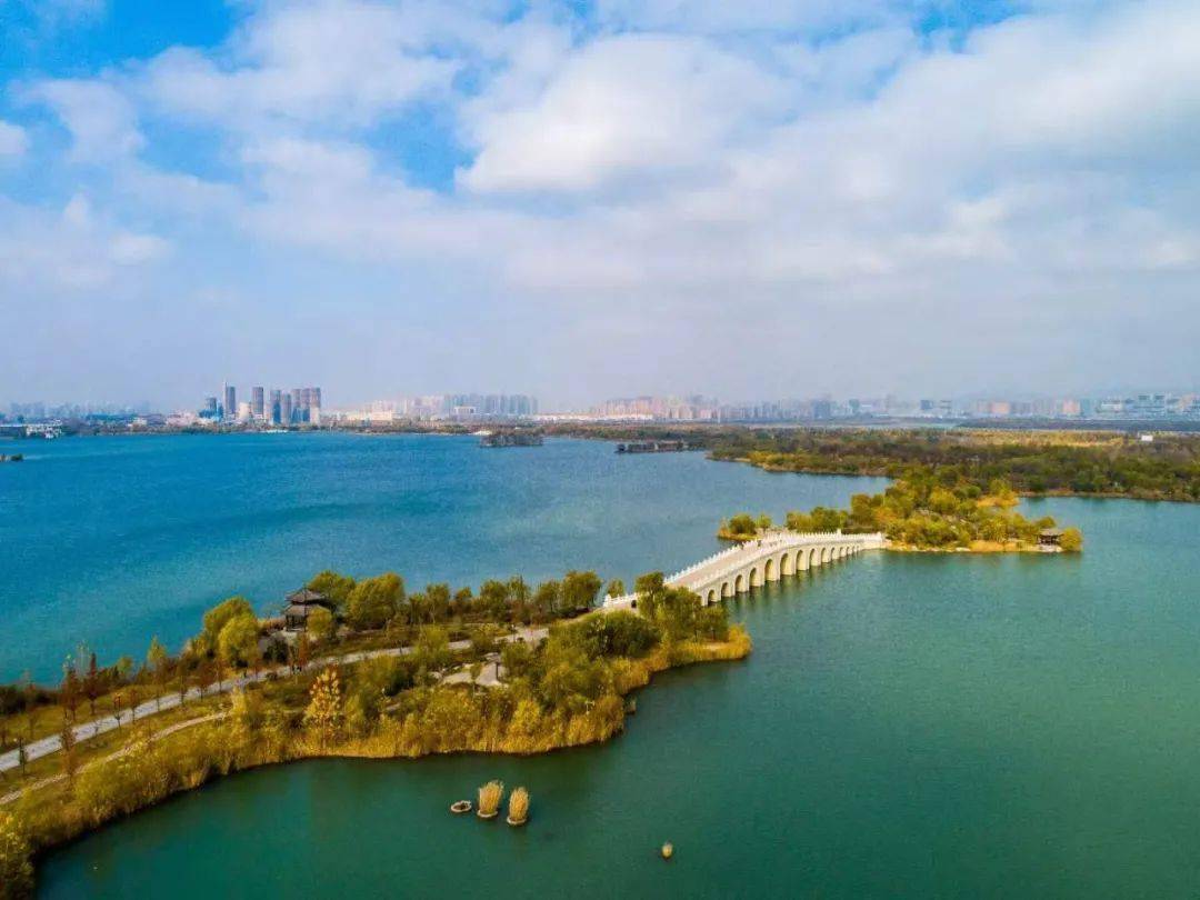 淮北淮北南湖湿地公园图片