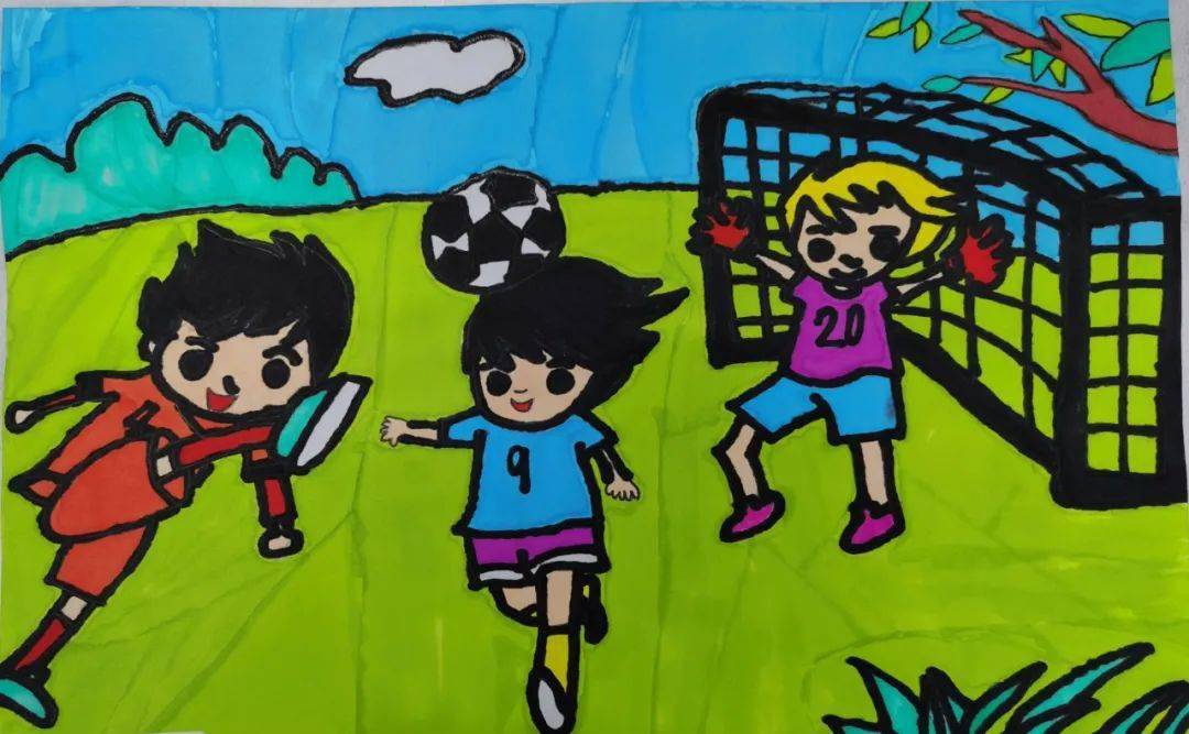 附小中年部飞旋足球精彩童年3年8班足球节掠影