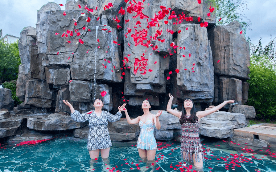 20201211安徽明堂山泡养生温泉三河古镇自驾3日游