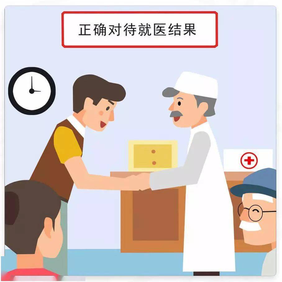 中国公民健康素养第46条科学就医及时就诊遵医嘱治疗理性对待诊疗结果