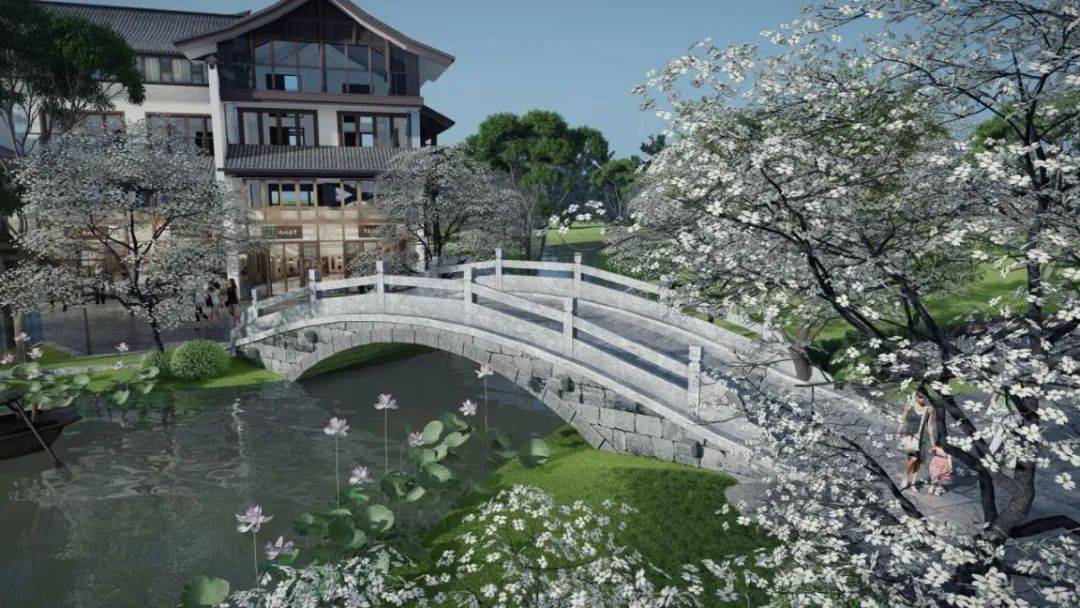 意境图江口水镇轻资水院用硬核实力证明不出四川也能悠享游逸自然的