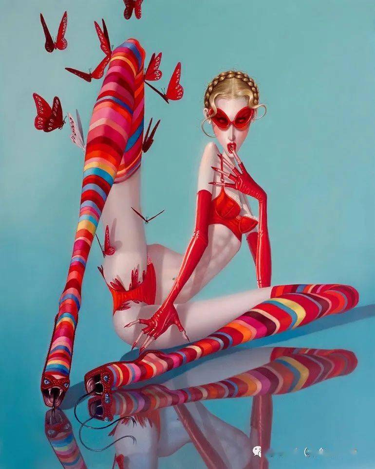 大众艺术网:女性肖像和细长形体成为他的标志性图标 —— 加拿大自学