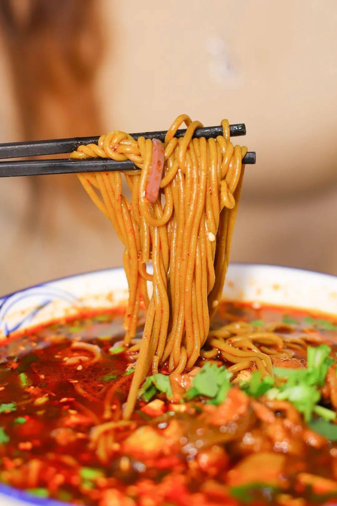 这家羊血饸饹绝对是秋林里的宝藏美食.