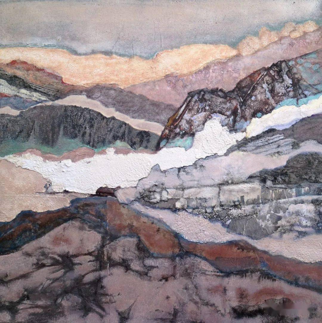 【写生啦】艺术家:王华晨综合材料作品欣赏_手机搜狐网