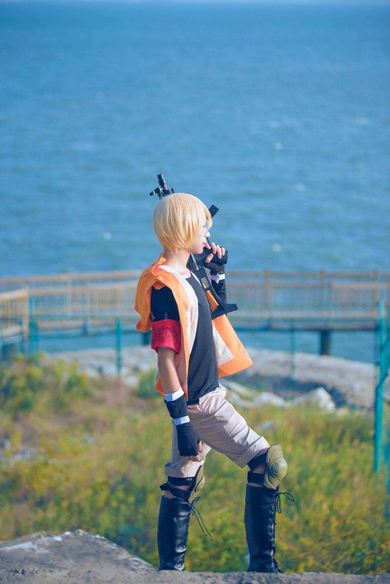 青春x机关枪 立花萤 cosplay