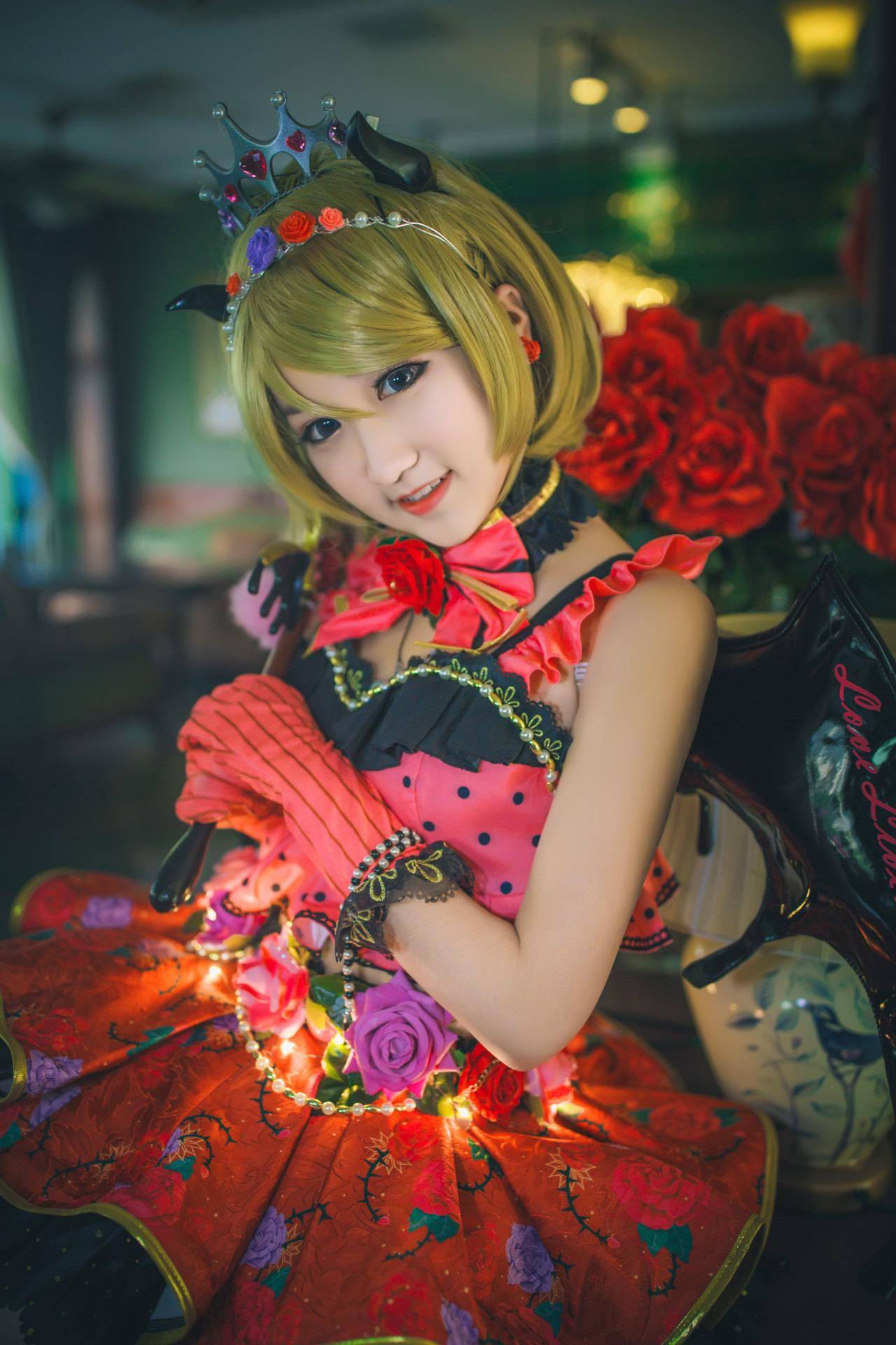 lovelive花阳小恶魔觉醒cosplay