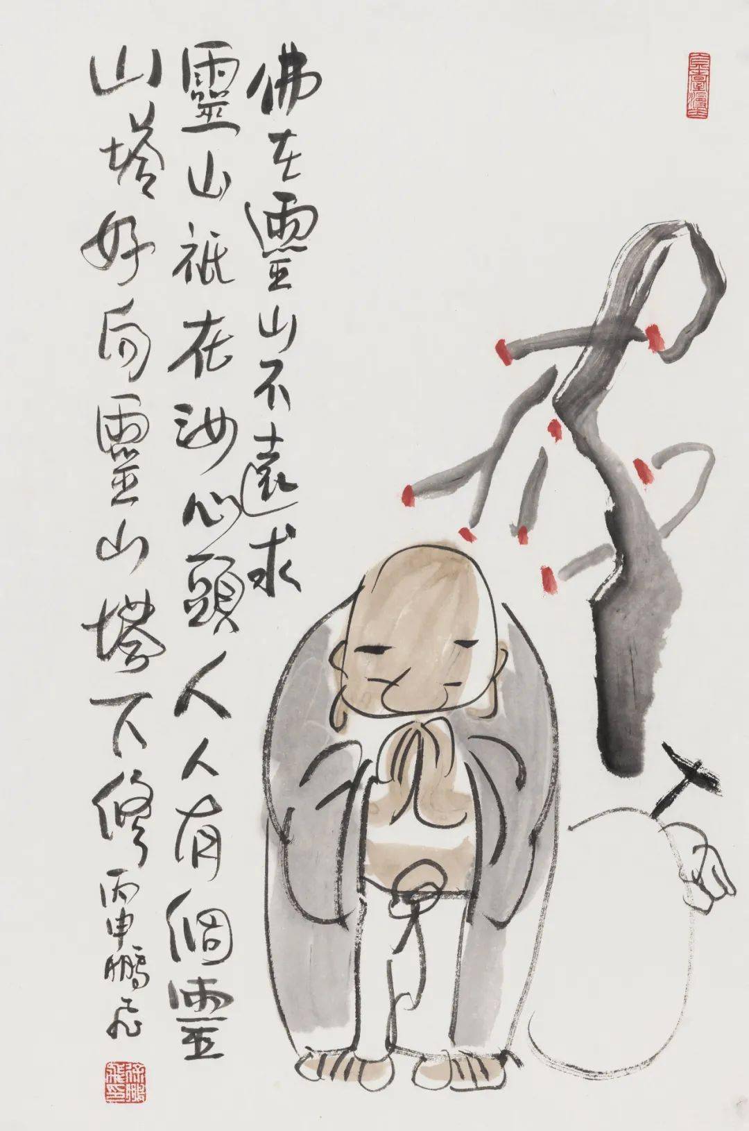 漫笔布袋——徐鹏飞水墨漫画展在浙江桐乡拉开帷幕
