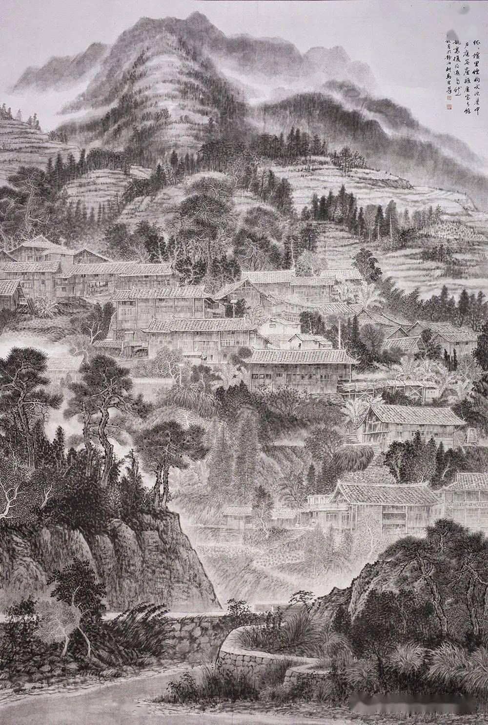 句容观察:句容国画家马宏峰的绘画艺术_山水