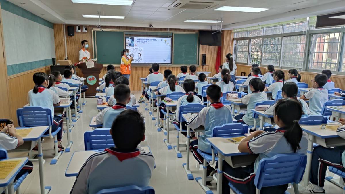 珍爱生命 · 拒绝毒品 | 大塘街禁毒宣讲走进中山三路小学