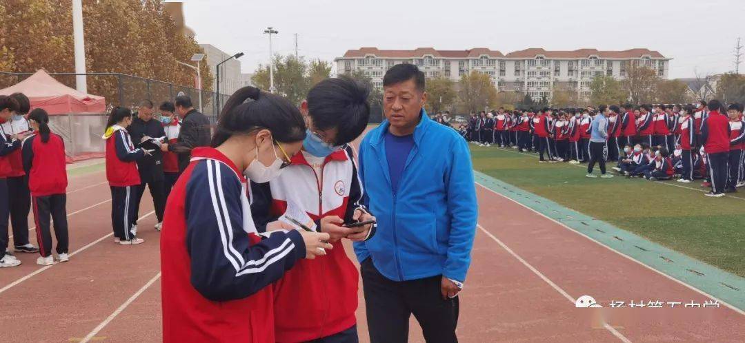 跃动青春绳采飞扬记杨村五中九年级冬季跳绳比赛