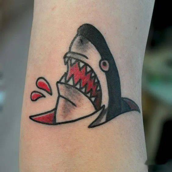 纹身手稿38款鲨鱼图案你最喜欢哪一个