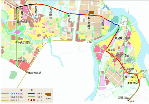 最長工程21個月裡水有軌電車啟動施工招標前往廣州更便捷