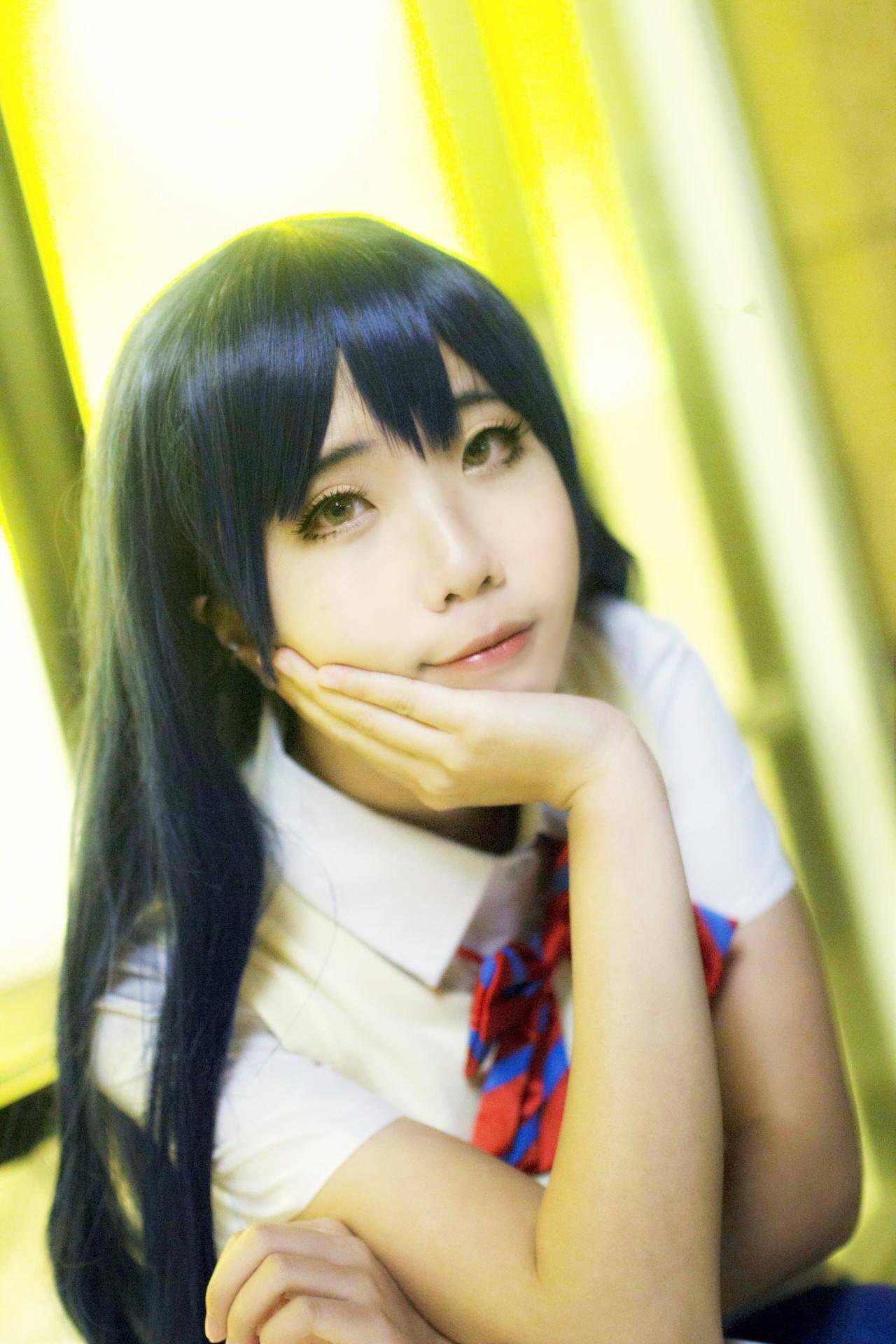 lovelive园田海未校服cosplay