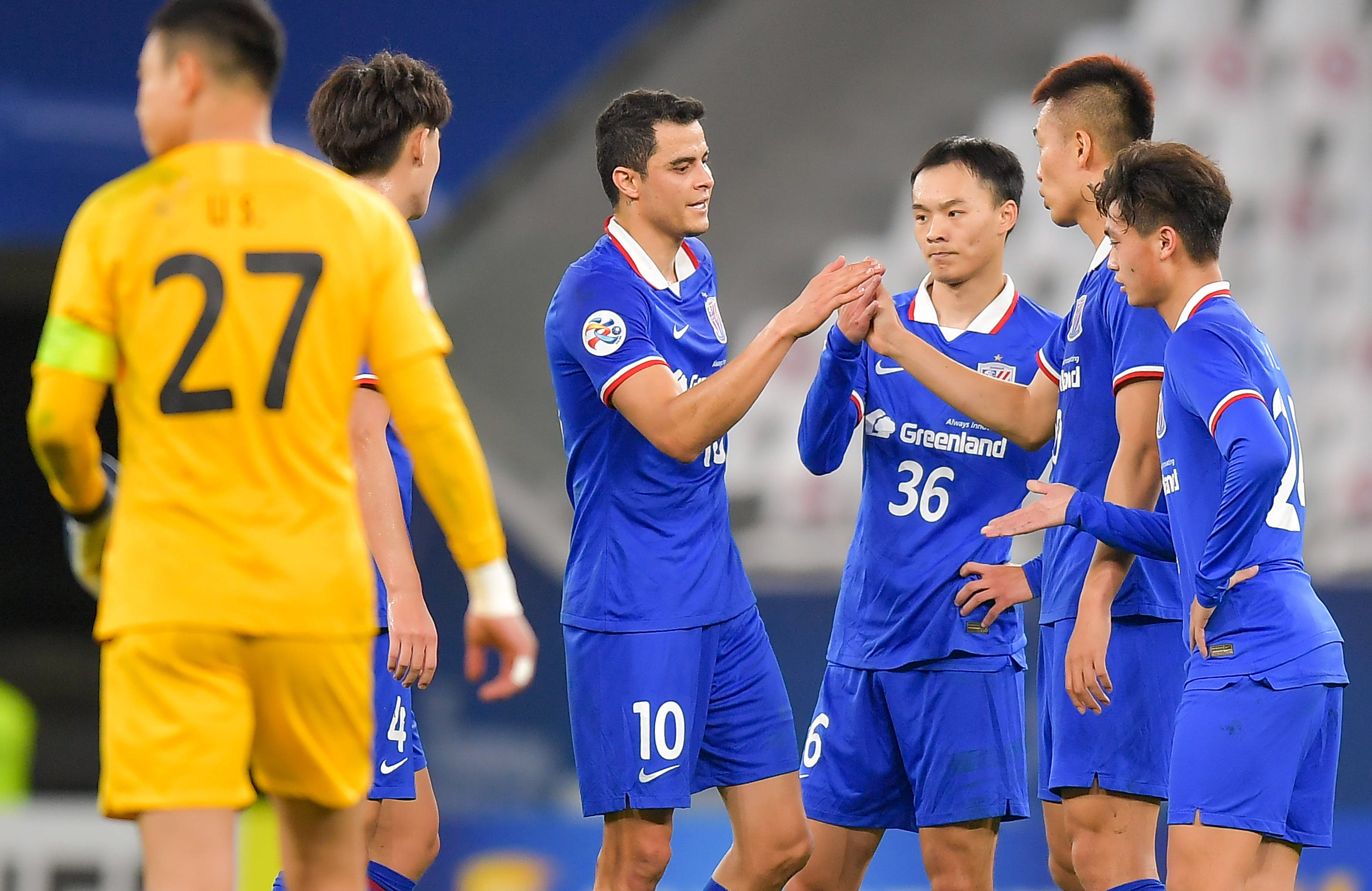 足球亚冠上海申花不敌东京fc