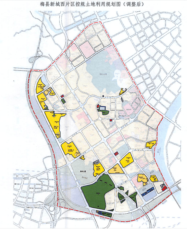梅川镇街道规划图片